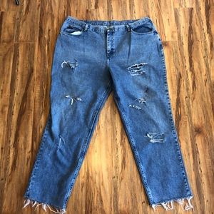 Distressed LEE Denim